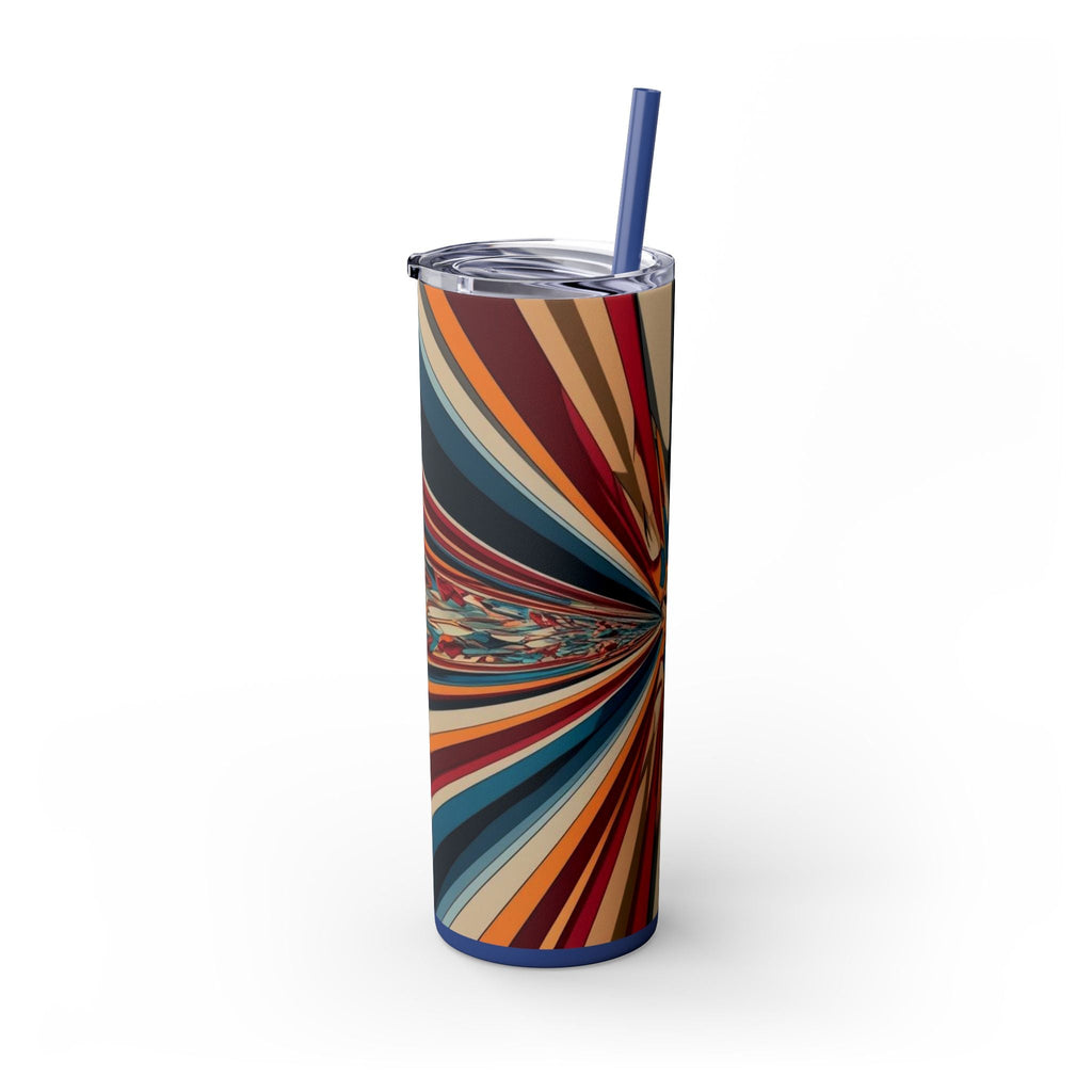 Skinny Tumbler with Straw – 20 oz Stainless Steel Cup