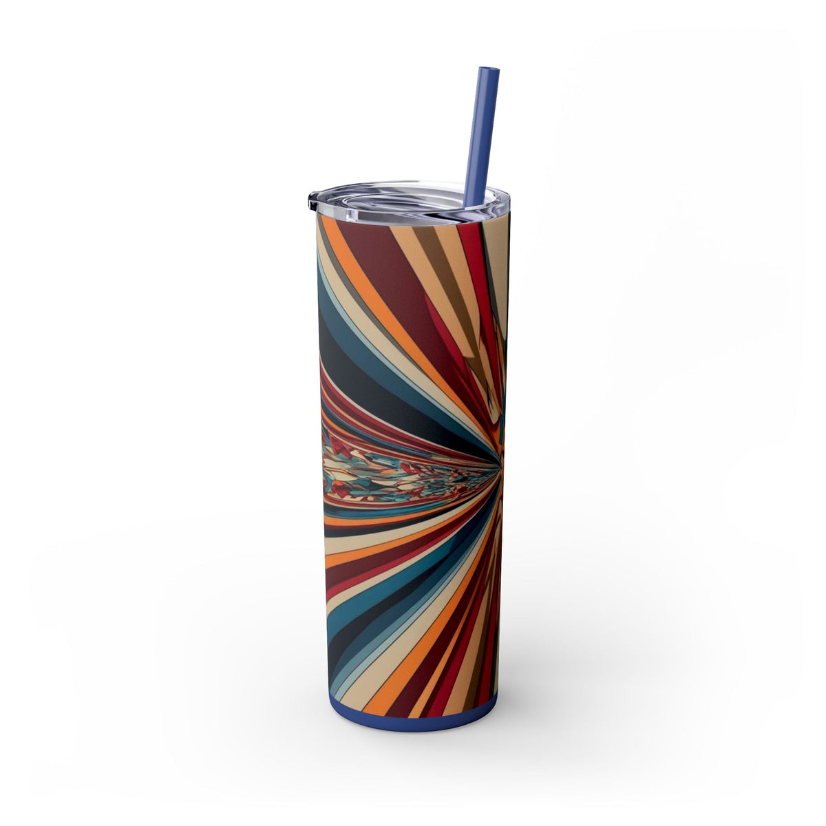 Skinny Tumbler with Straw – 20 oz Stainless Steel Cup