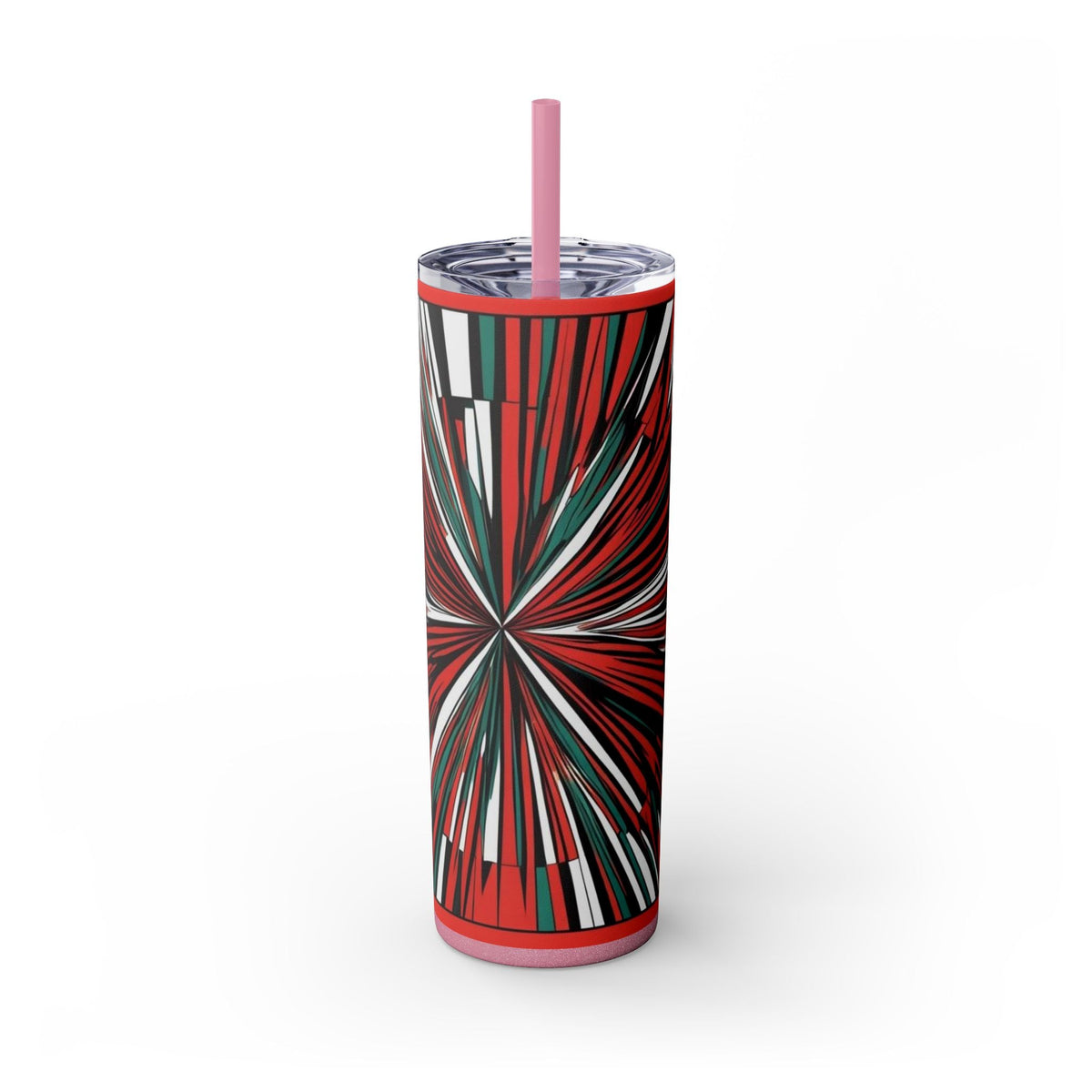 Skinny Tumbler with Straw – 20 oz Stainless Steel Cup