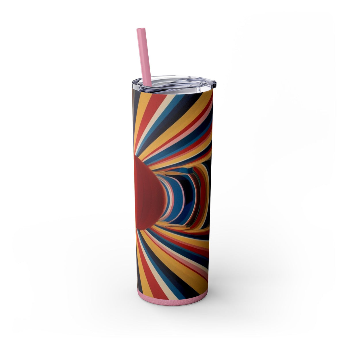 Skinny Tumbler with Straw – 20 oz Stainless Steel Cup