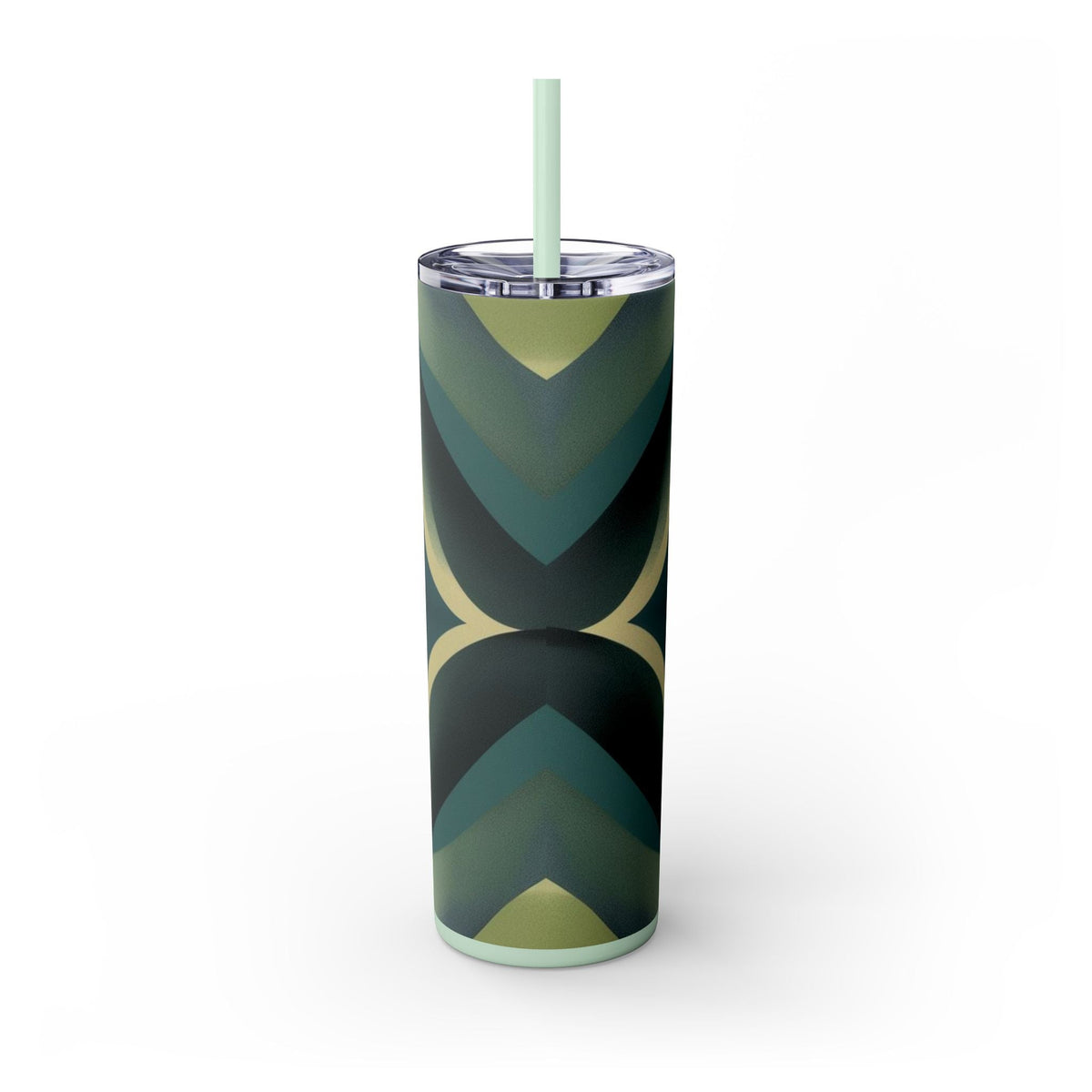 Skinny Tumbler with Straw – 20 oz Stainless Steel Cup