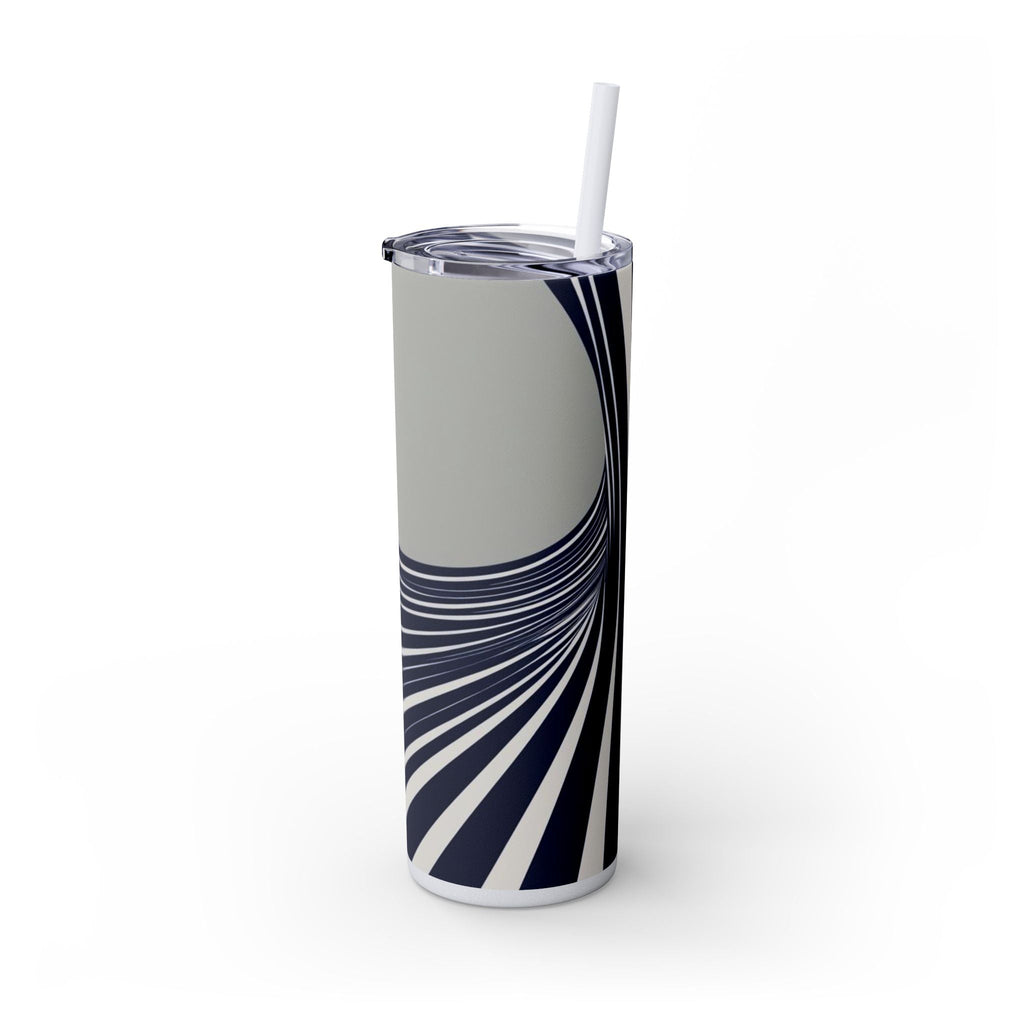 Skinny Tumbler with Straw – 20 oz Stainless Steel Cup