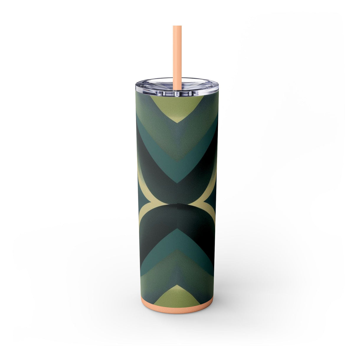 Skinny Tumbler with Straw – 20 oz Stainless Steel Cup