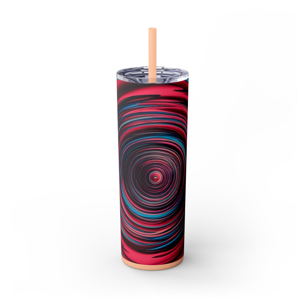 Skinny Tumbler with Straw – 20 oz Stainless Steel Cup
