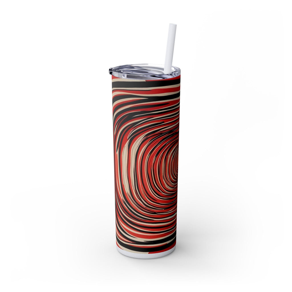 Skinny Tumbler with Straw – 20 oz Stainless Steel Cup
