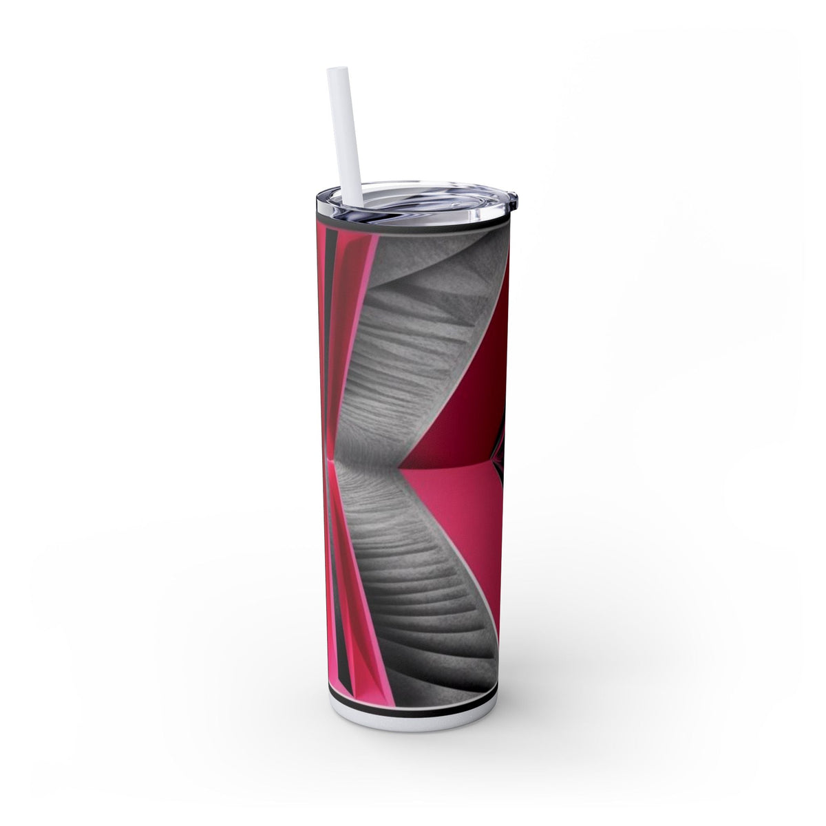 Skinny Tumbler with Straw – 20 oz Stainless Steel Cup