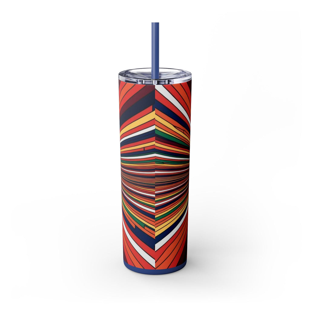 Skinny Tumbler with Straw – 20 oz Stainless Steel Cup