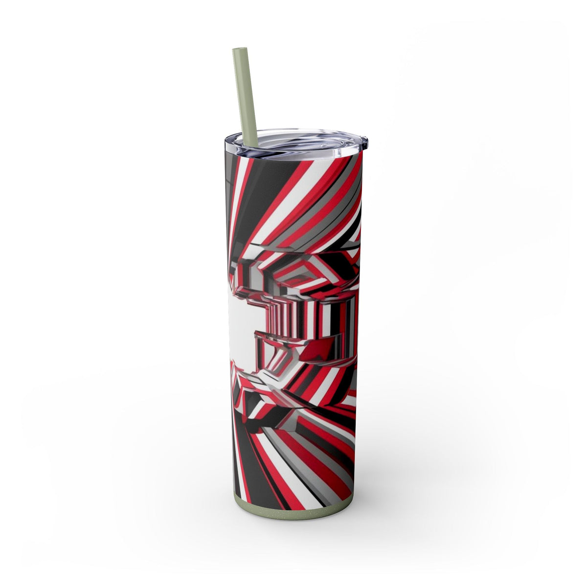 Skinny Tumbler with Straw – 20 oz Stainless Steel Cup