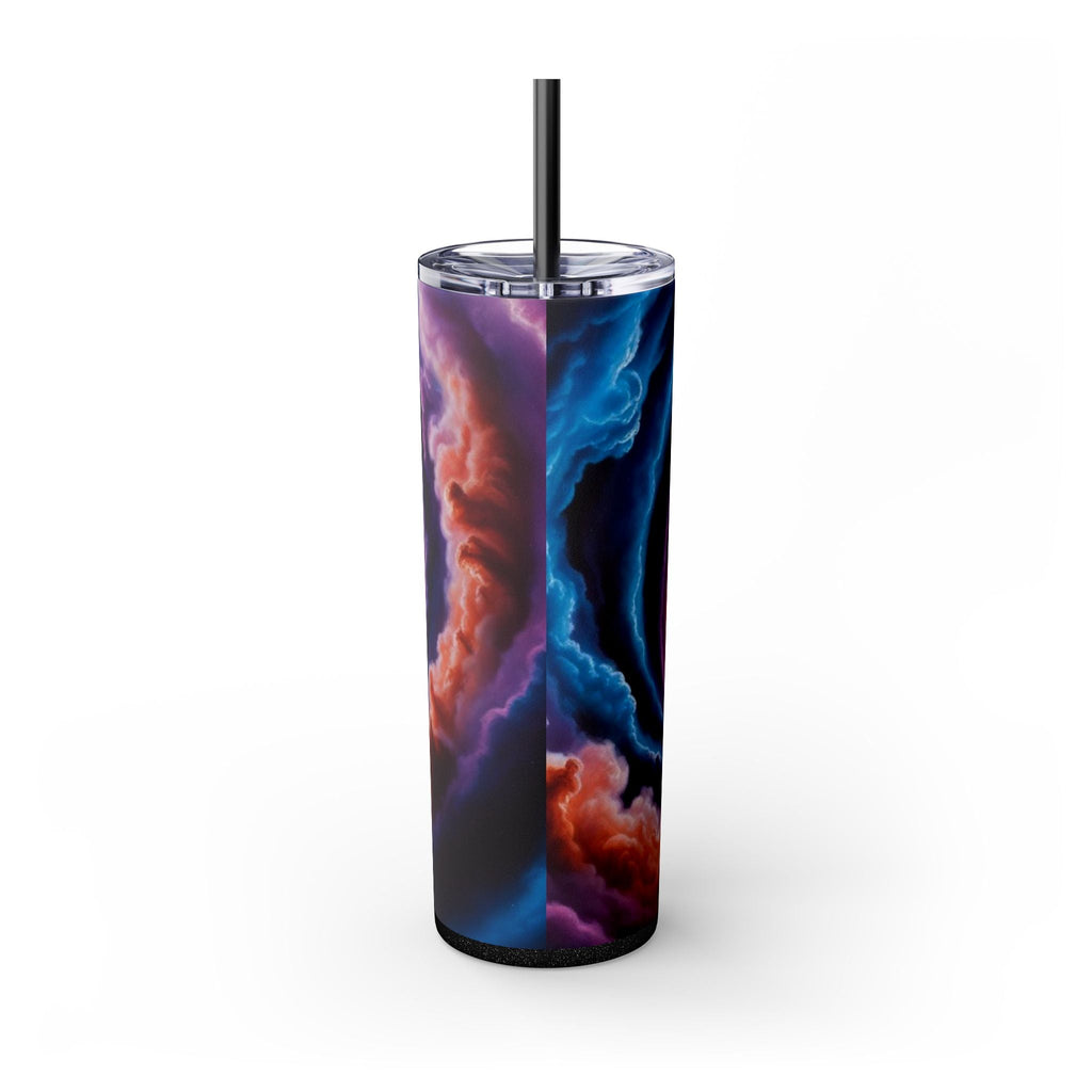 Skinny Tumbler with Straw – 20 oz Stainless Steel Cup