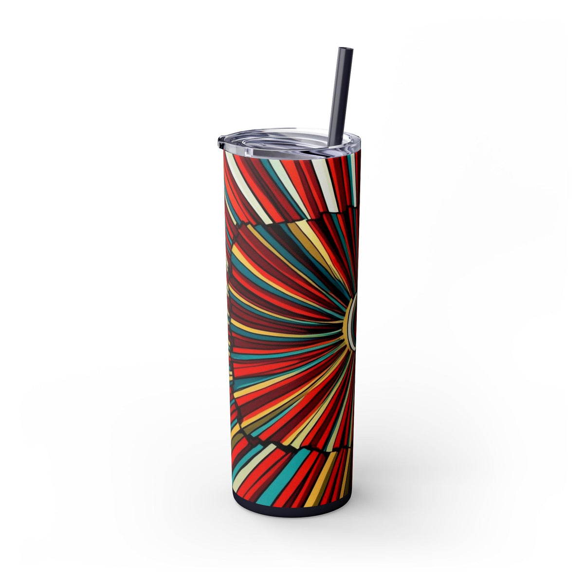 Skinny Tumbler with Straw – 20 oz Stainless Steel Cup