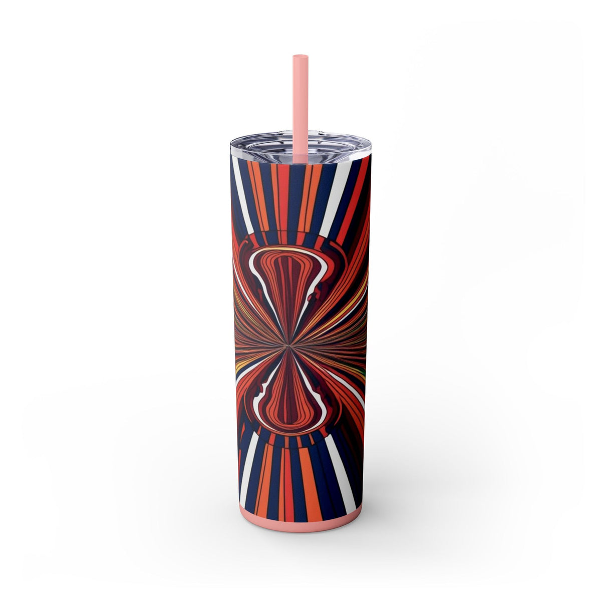 Skinny Tumbler with Straw – 20 oz Stainless Steel Cup