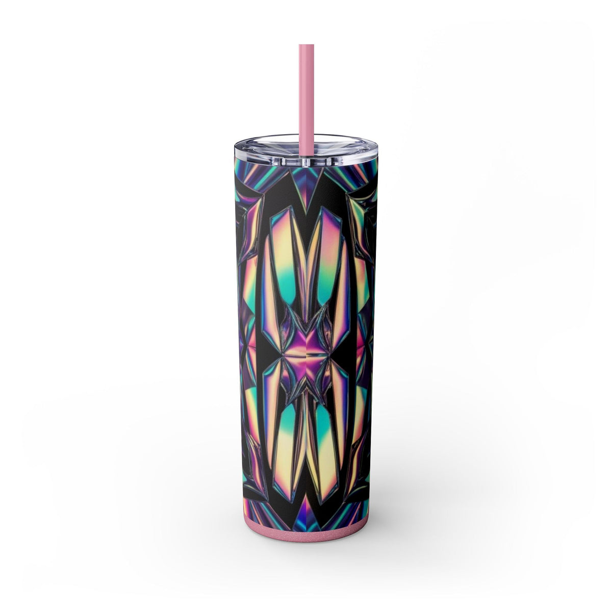 Skinny Tumbler with Straw – 20 oz Stainless Steel Cup