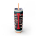 Skinny Tumbler with Straw – 20 oz Stainless Steel Cup