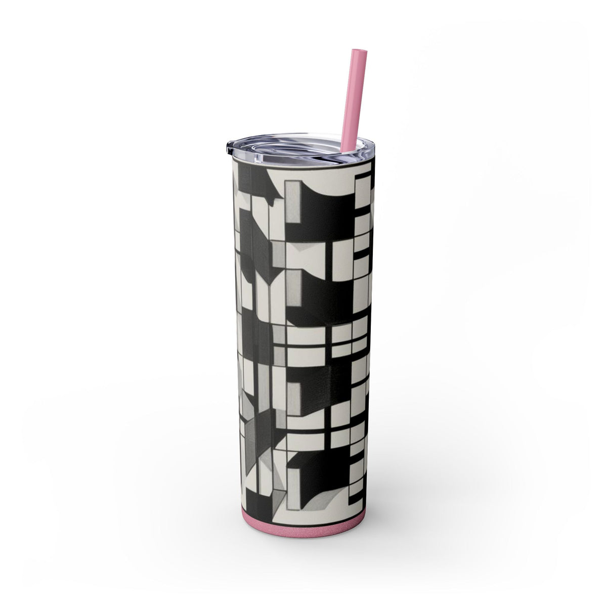 Skinny Tumbler with Straw – 20 oz Stainless Steel Cup