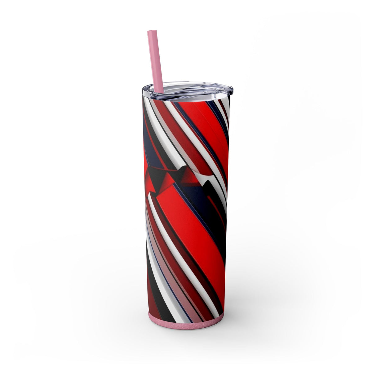 Skinny Tumbler with Straw – 20 oz Stainless Steel Cup
