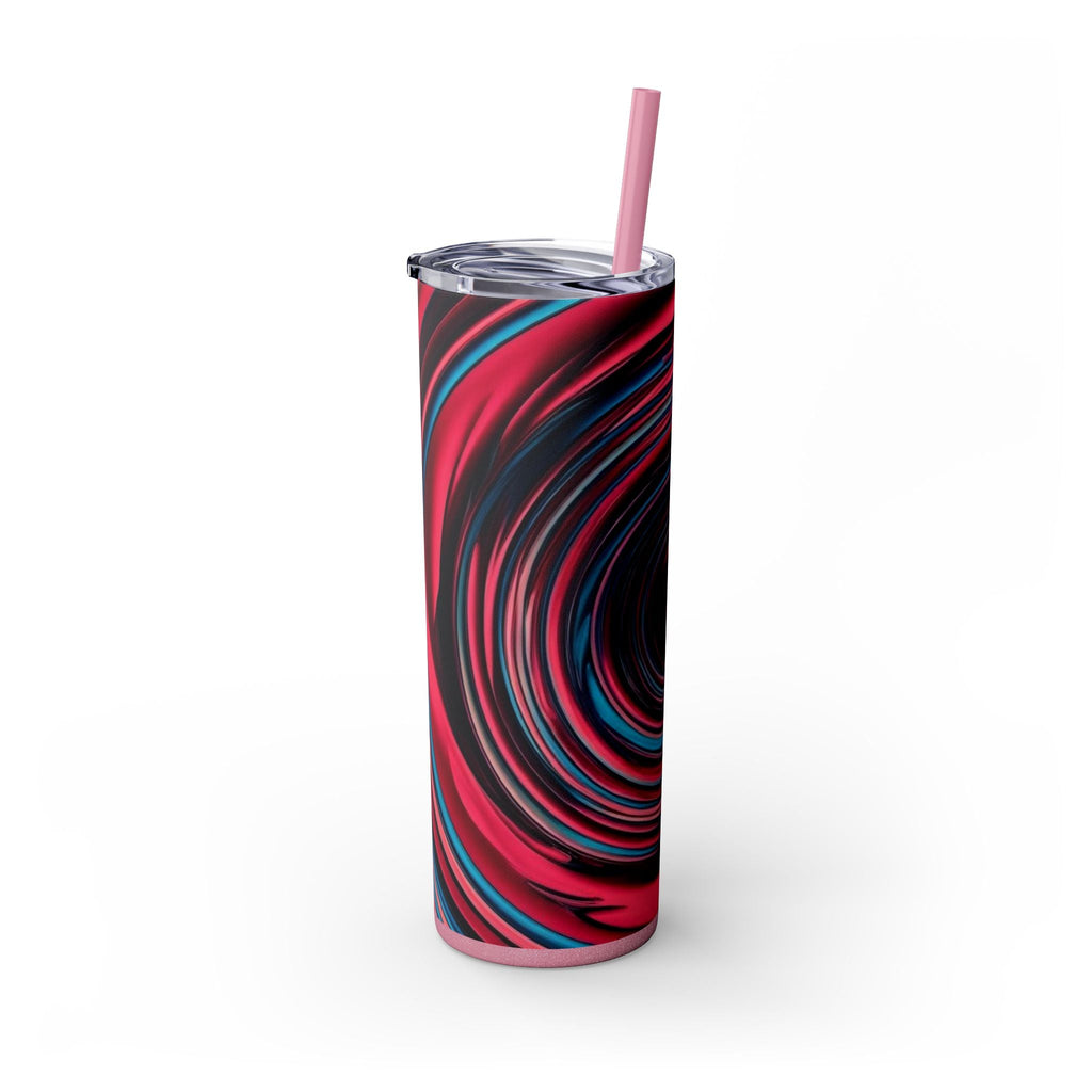 Skinny Tumbler with Straw – 20 oz Stainless Steel Cup
