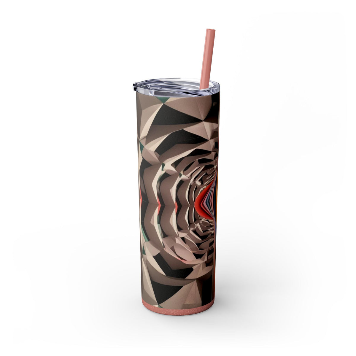 Skinny Tumbler with Straw – 20 oz Stainless Steel Cup