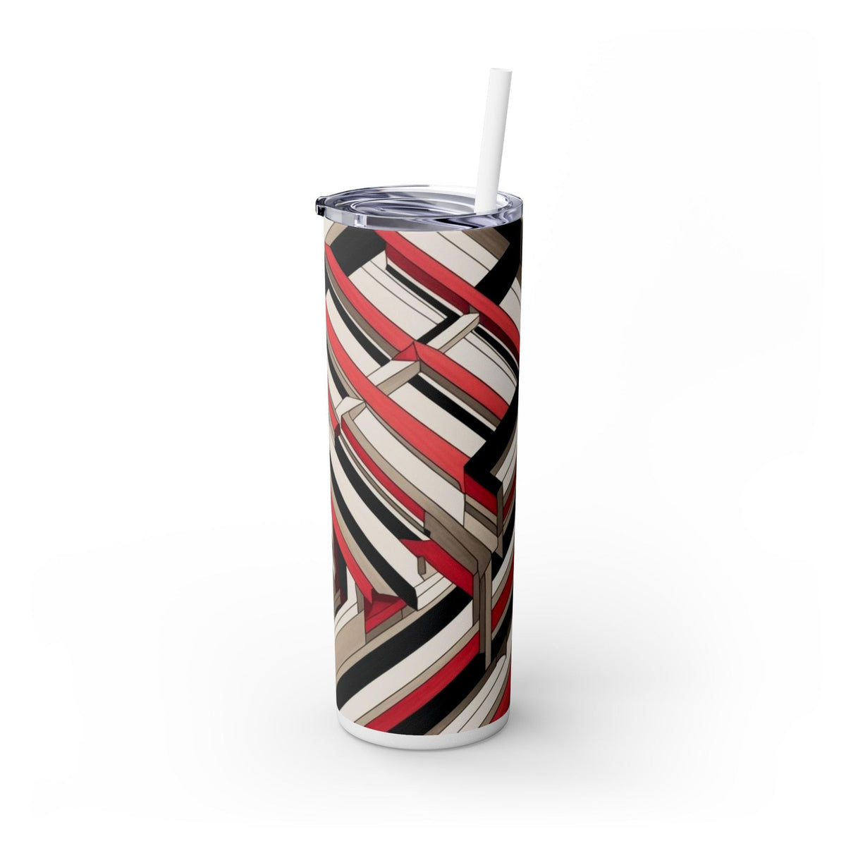 Skinny Tumbler with Straw – 20 oz Stainless Steel Cup
