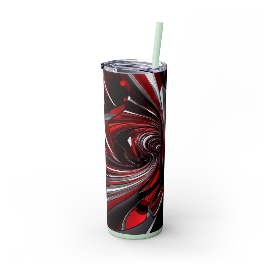 Skinny Tumbler with Straw – 20 oz Stainless Steel Cup