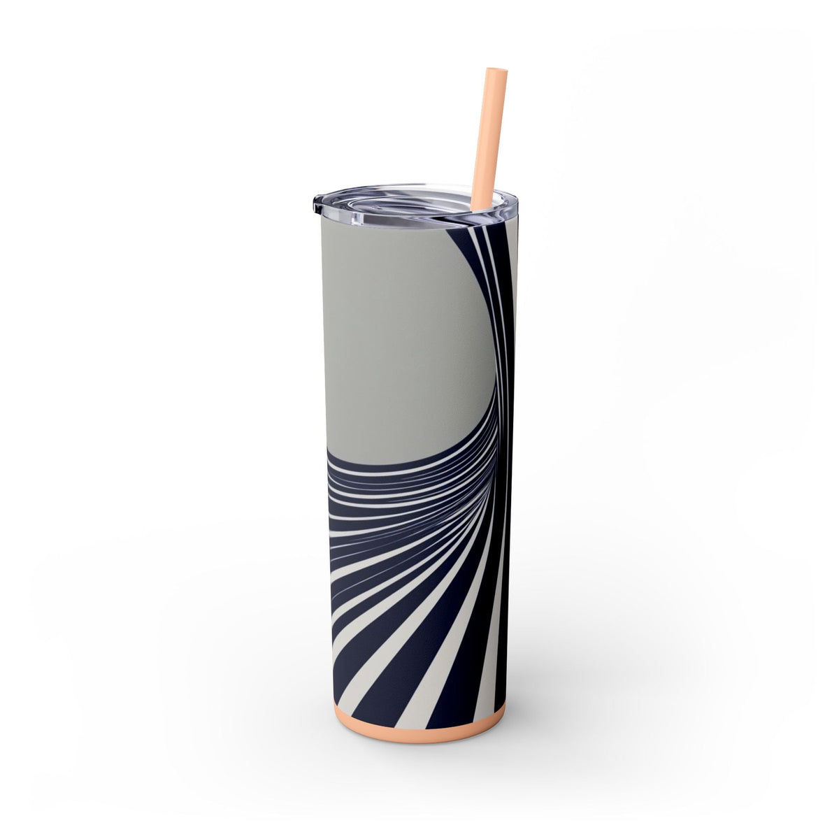 Skinny Tumbler with Straw – 20 oz Stainless Steel Cup