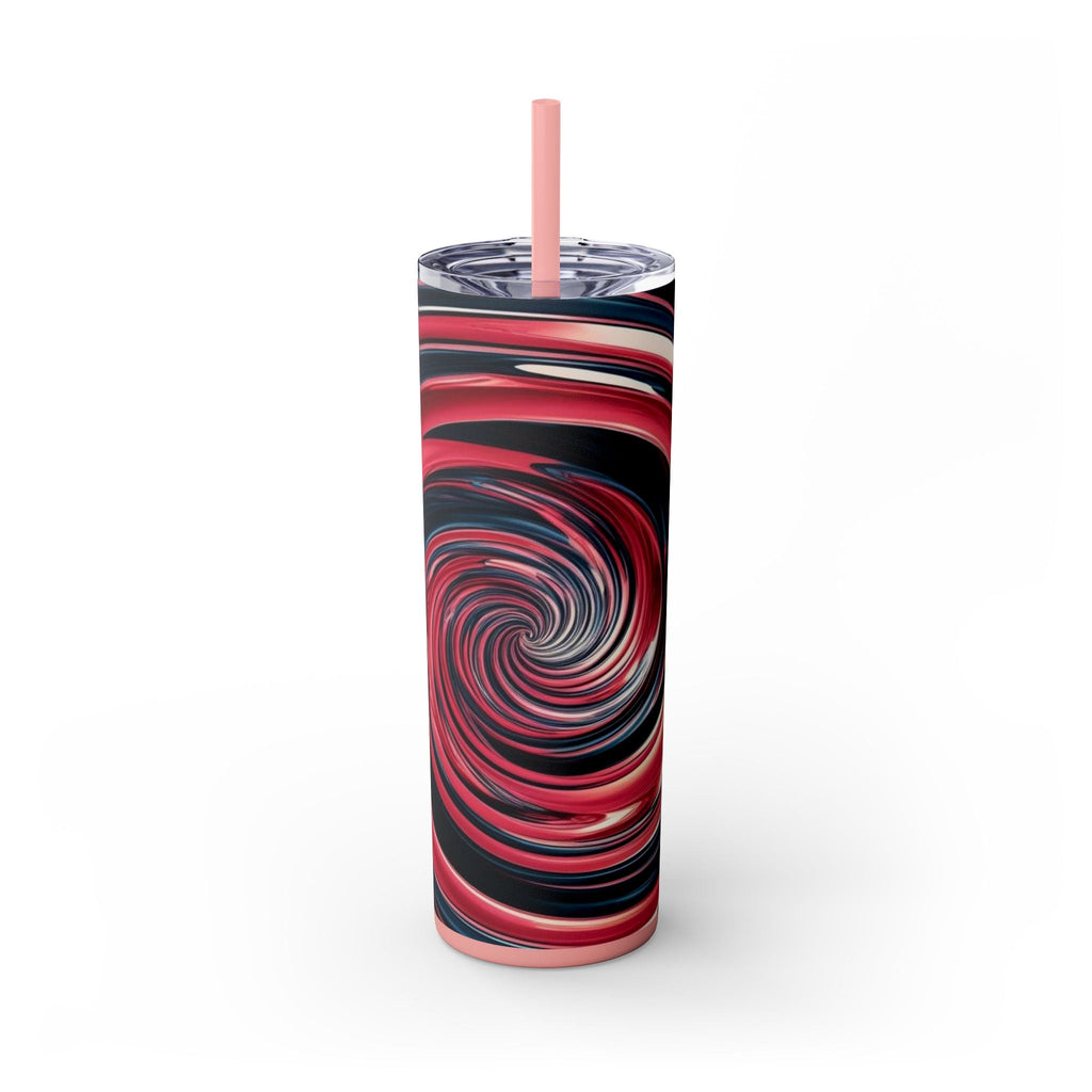 Skinny Tumbler with Straw – 20 oz Stainless Steel Cup
