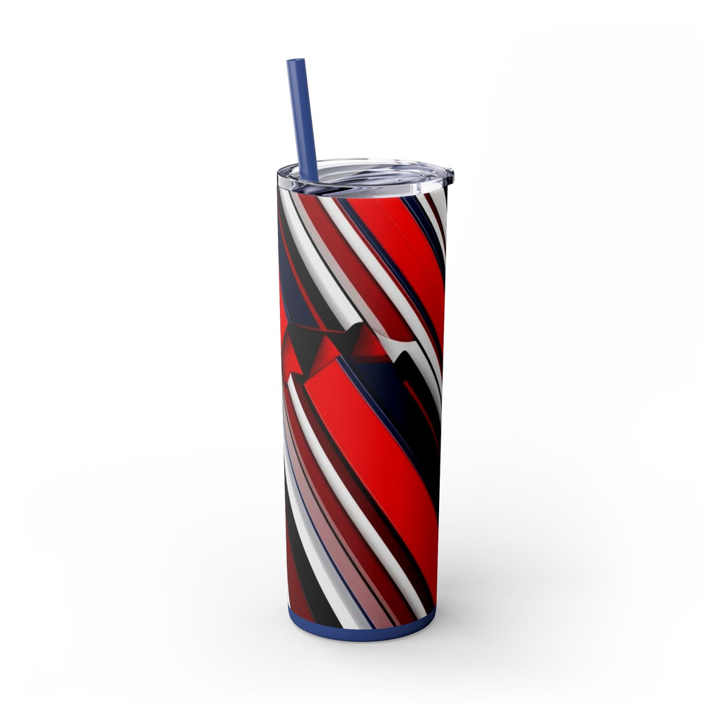 Skinny Tumbler with Straw – 20 oz Stainless Steel Cup