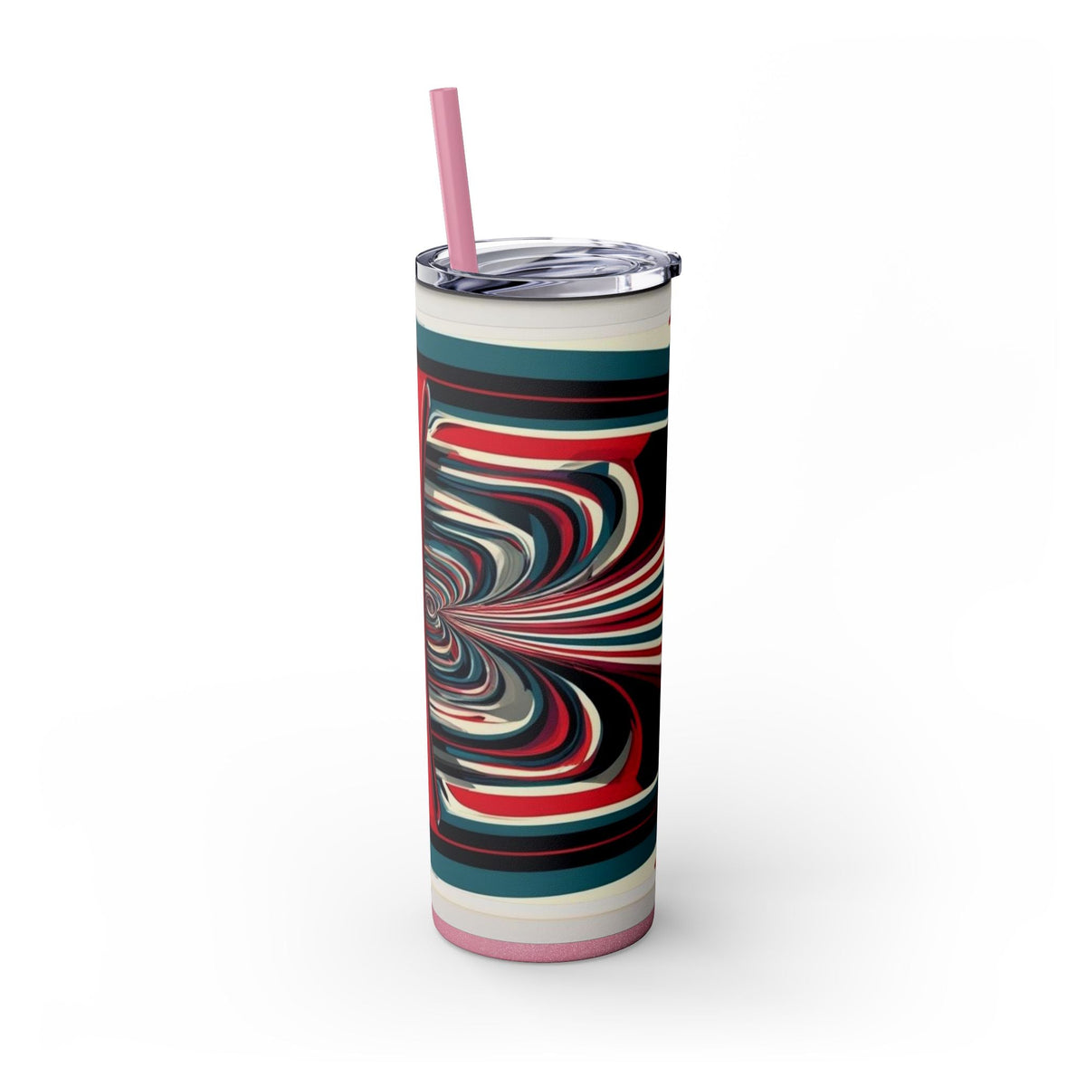 Skinny Tumbler with Straw – 20 oz Stainless Steel Cup