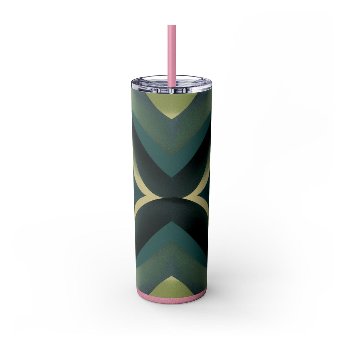 Skinny Tumbler with Straw – 20 oz Stainless Steel Cup