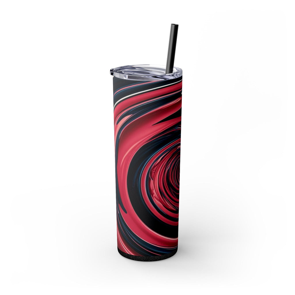 Skinny Tumbler with Straw – 20 oz Stainless Steel Cup