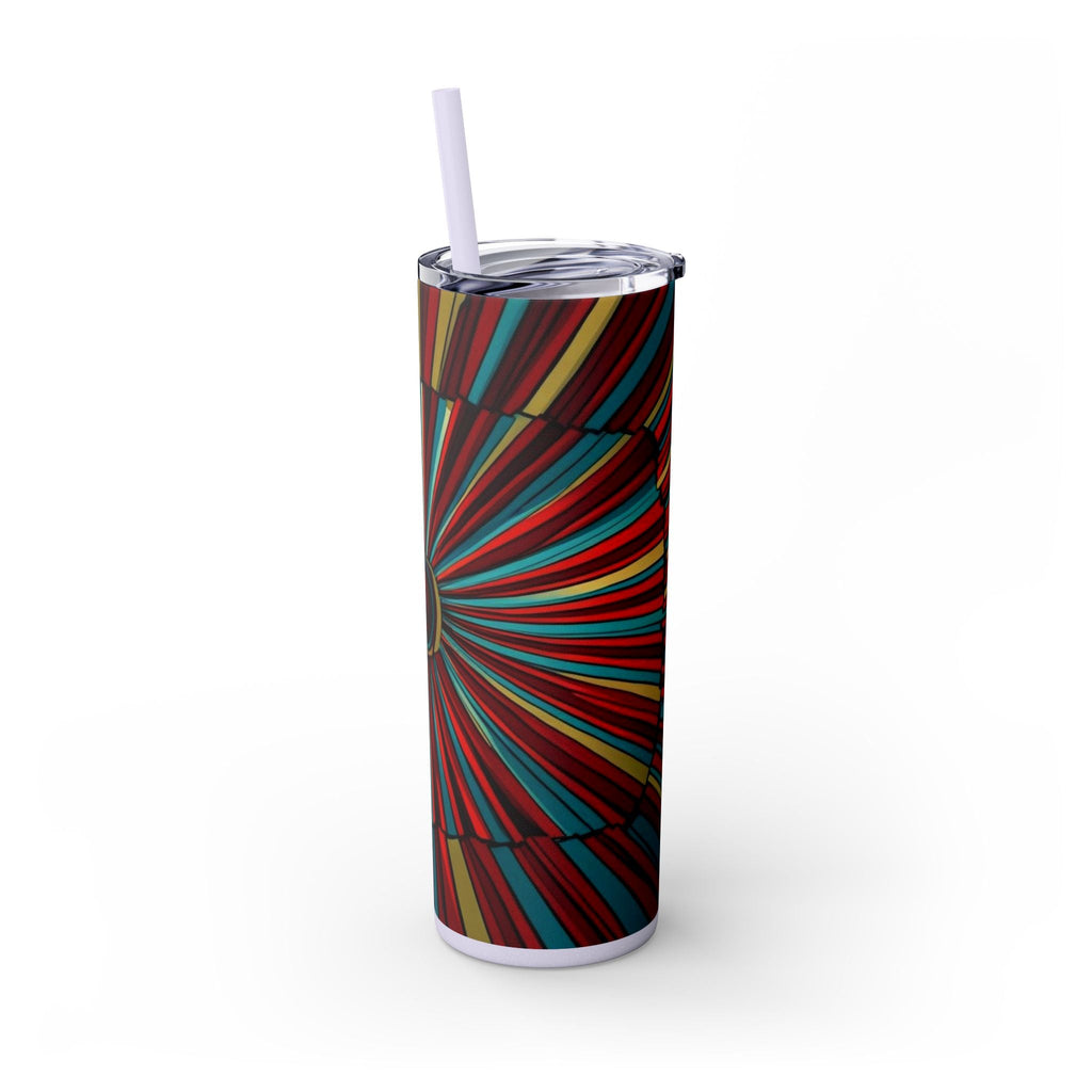 Skinny Tumbler with Straw – 20 oz Stainless Steel Cup