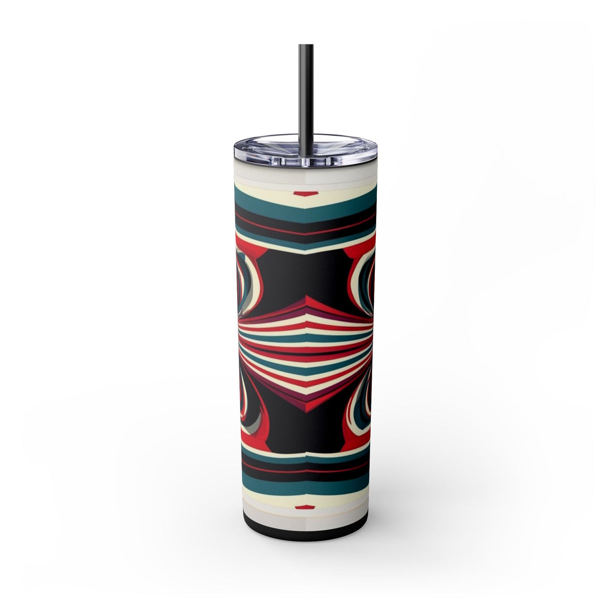 Skinny Tumbler with Straw – 20 oz Stainless Steel Cup