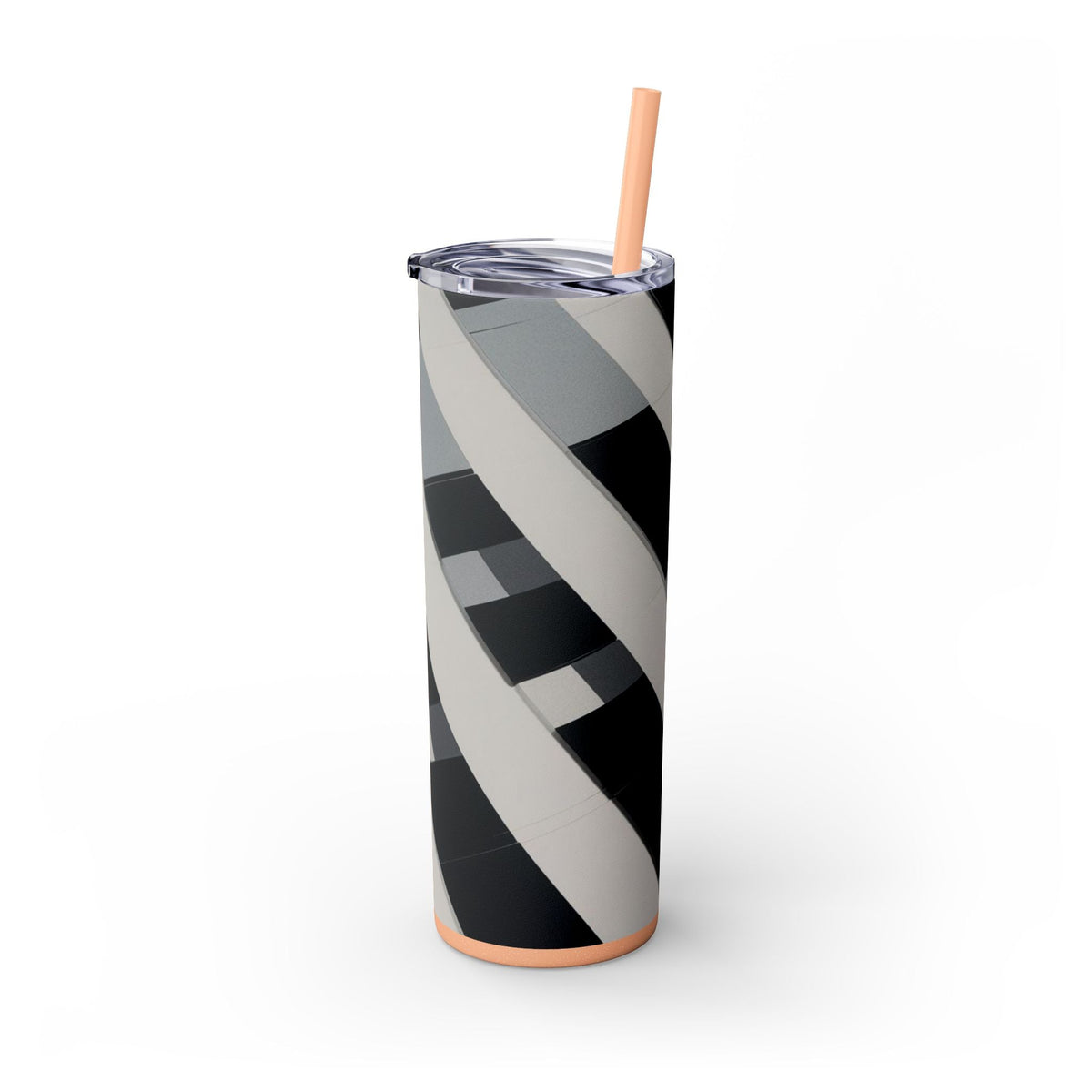 Skinny Tumbler with Straw – 20 oz Stainless Steel Cup