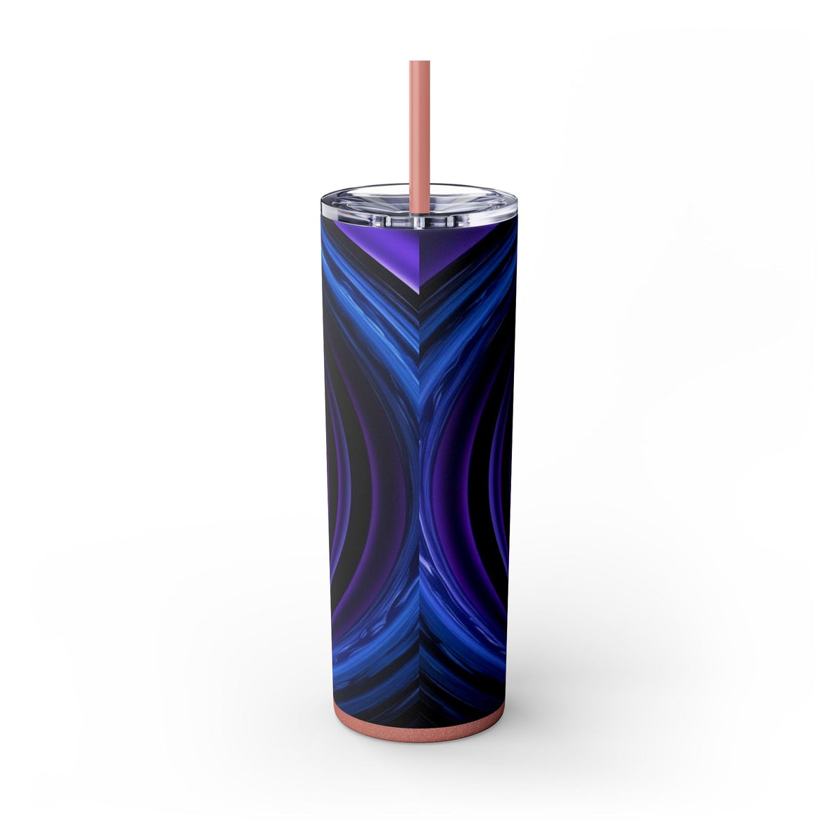 Skinny Tumbler with Straw – 20 oz Stainless Steel Cup