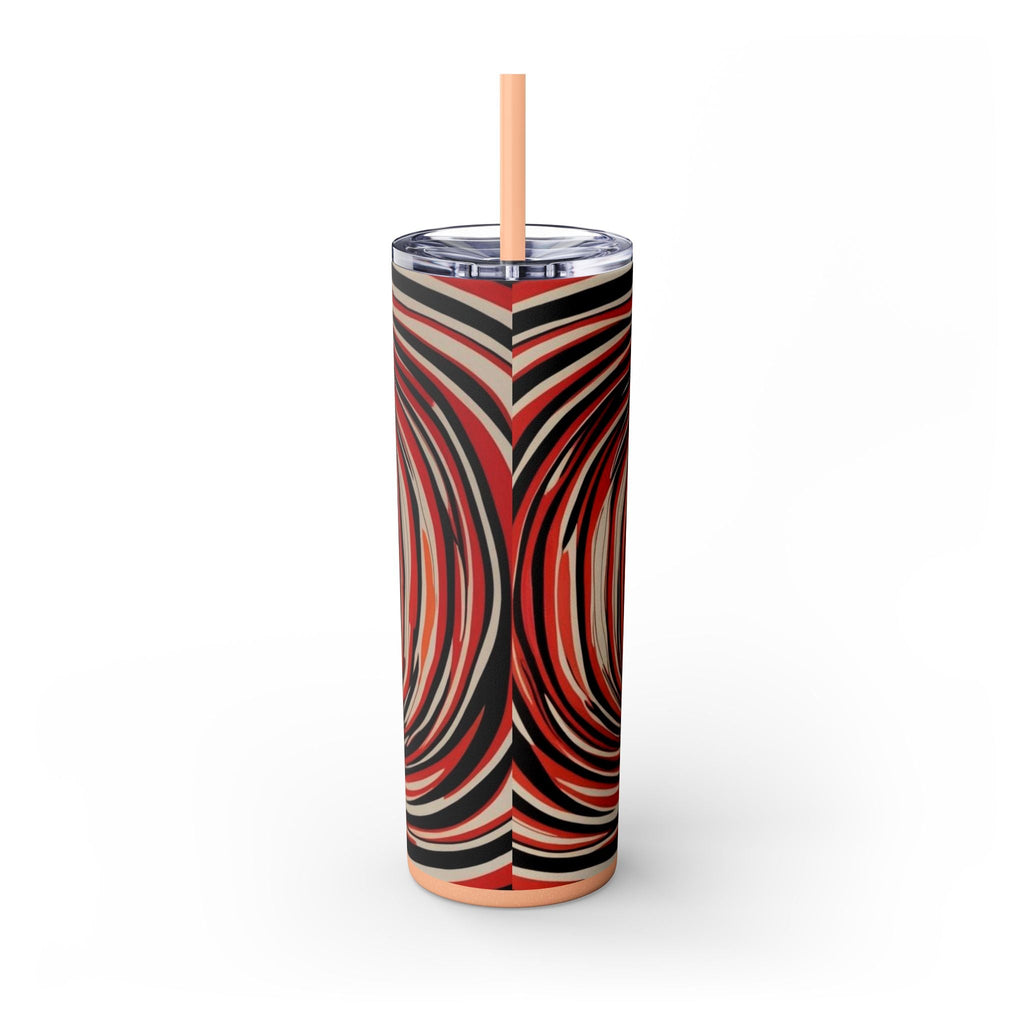 Skinny Tumbler with Straw – 20 oz Stainless Steel Cup