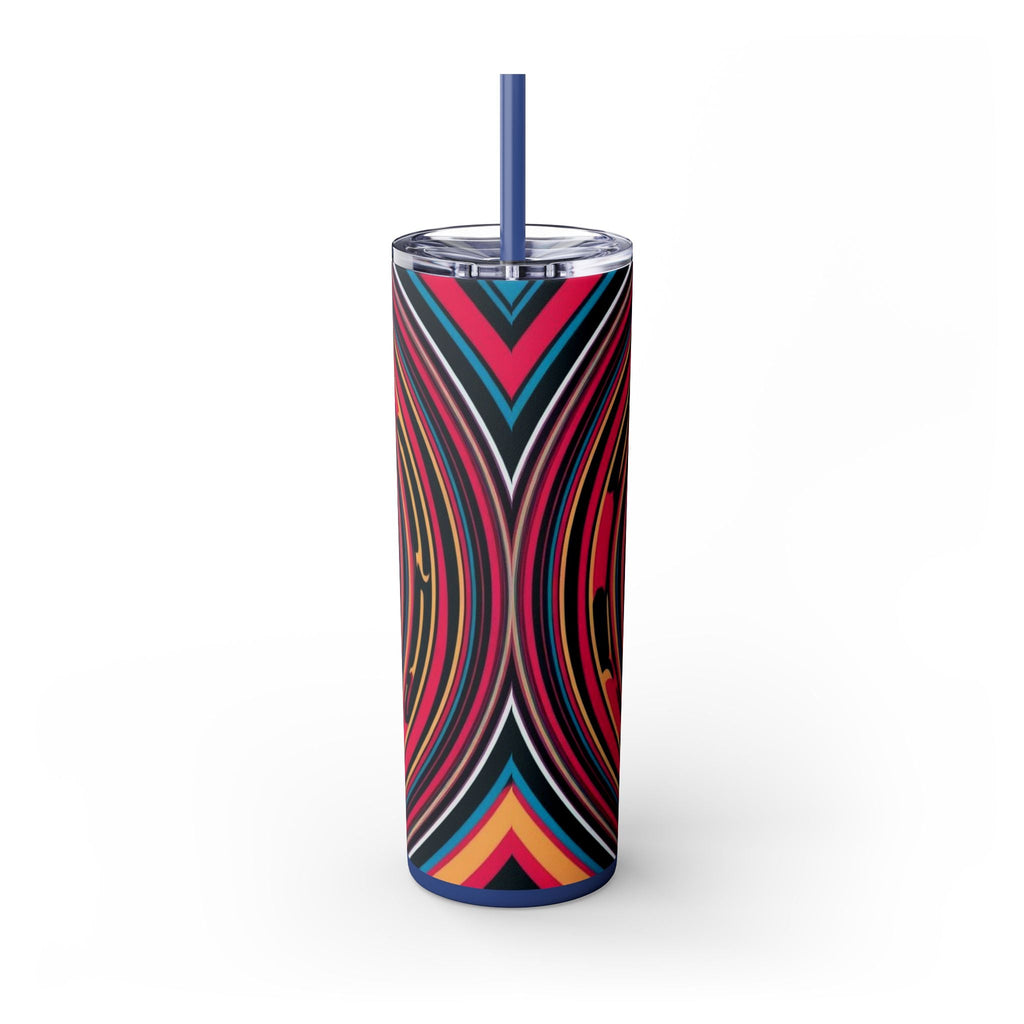 Skinny Tumbler with Straw – 20 oz Stainless Steel Cup