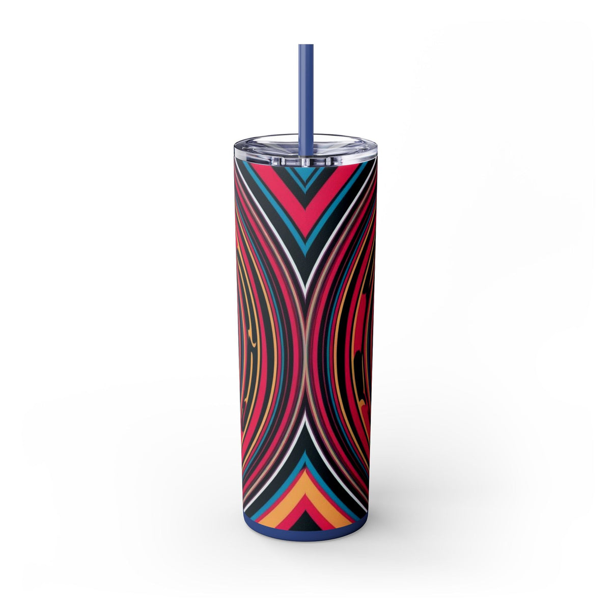 Skinny Tumbler with Straw – 20 oz Stainless Steel Cup