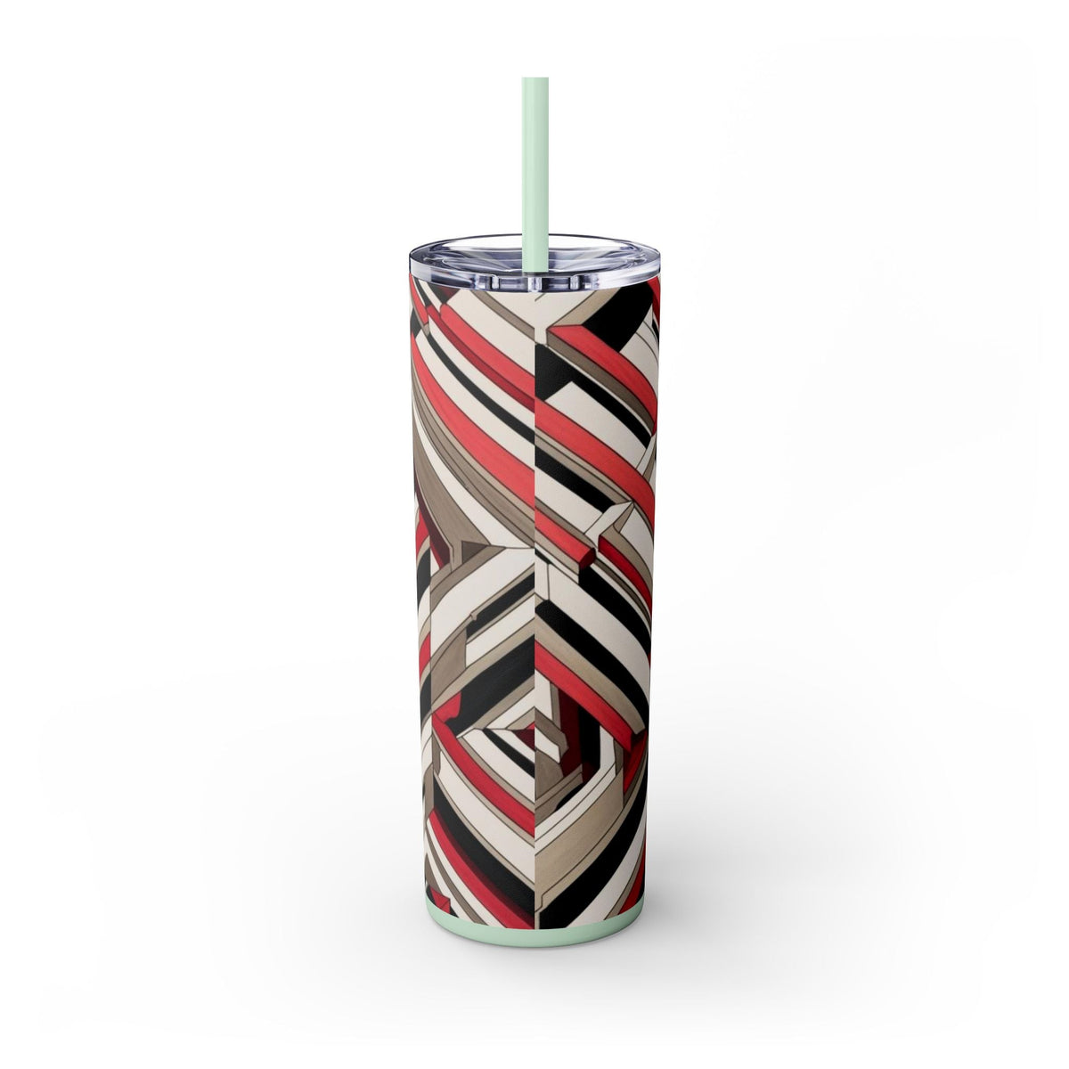 Skinny Tumbler with Straw – 20 oz Stainless Steel Cup