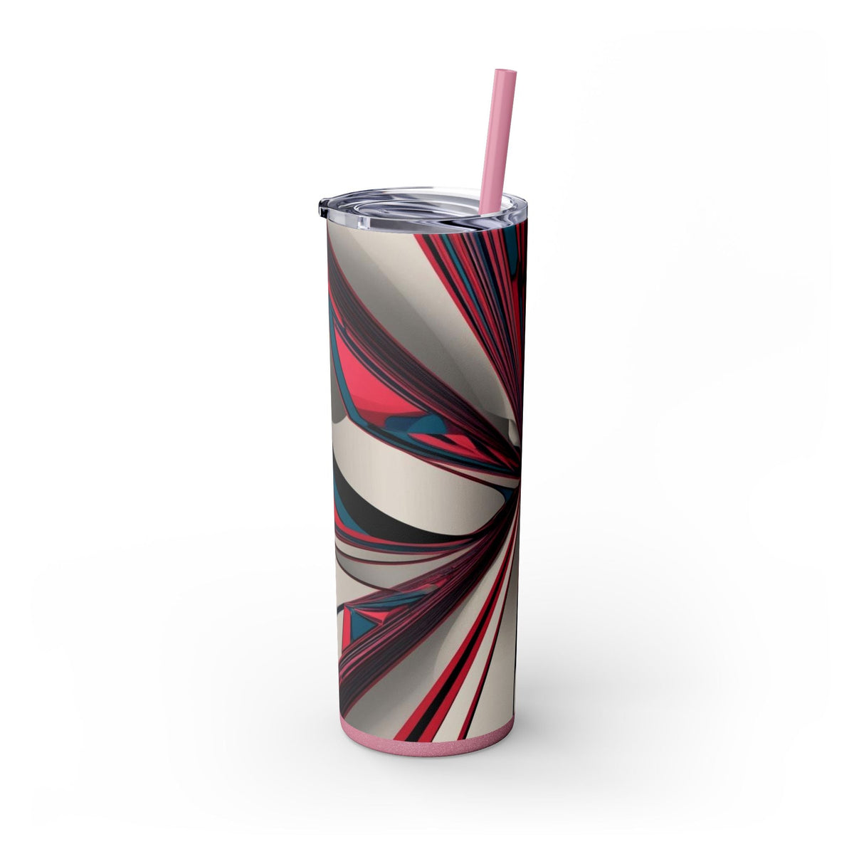 Skinny Tumbler with Straw – 20 oz Stainless Steel Cup