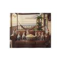 Coastal Holiday Veranda Blanket