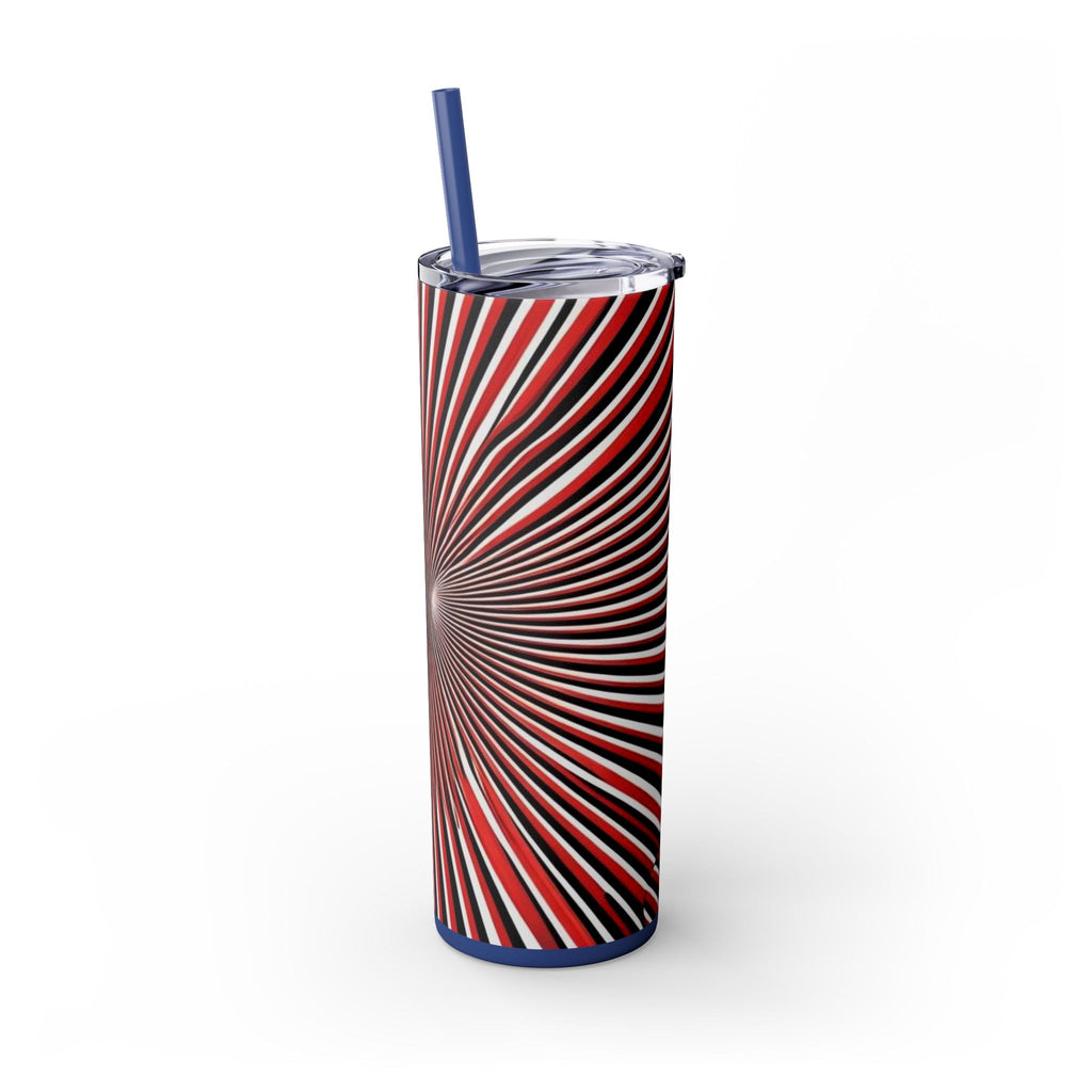 Skinny Tumbler with Straw – 20 oz Stainless Steel Cup