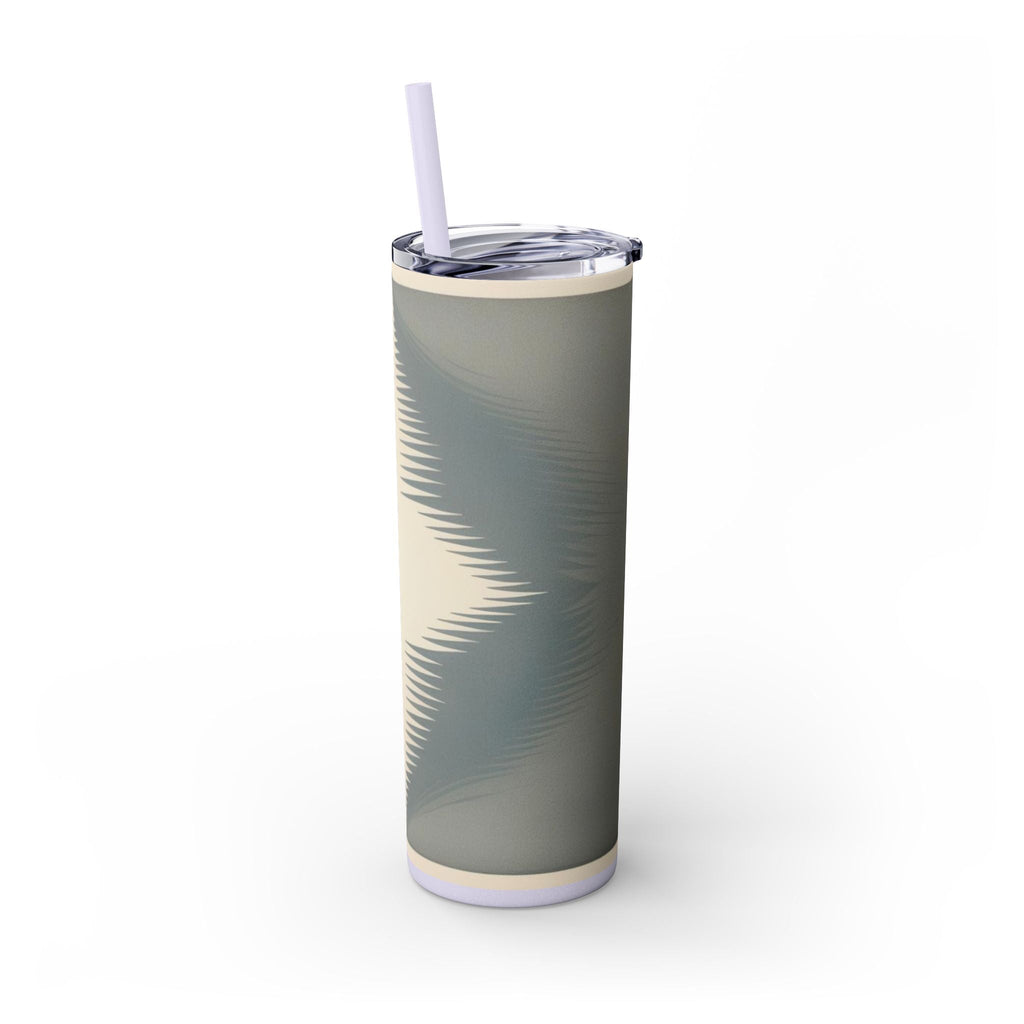 Skinny Tumbler with Straw – 20 oz Stainless Steel Cup