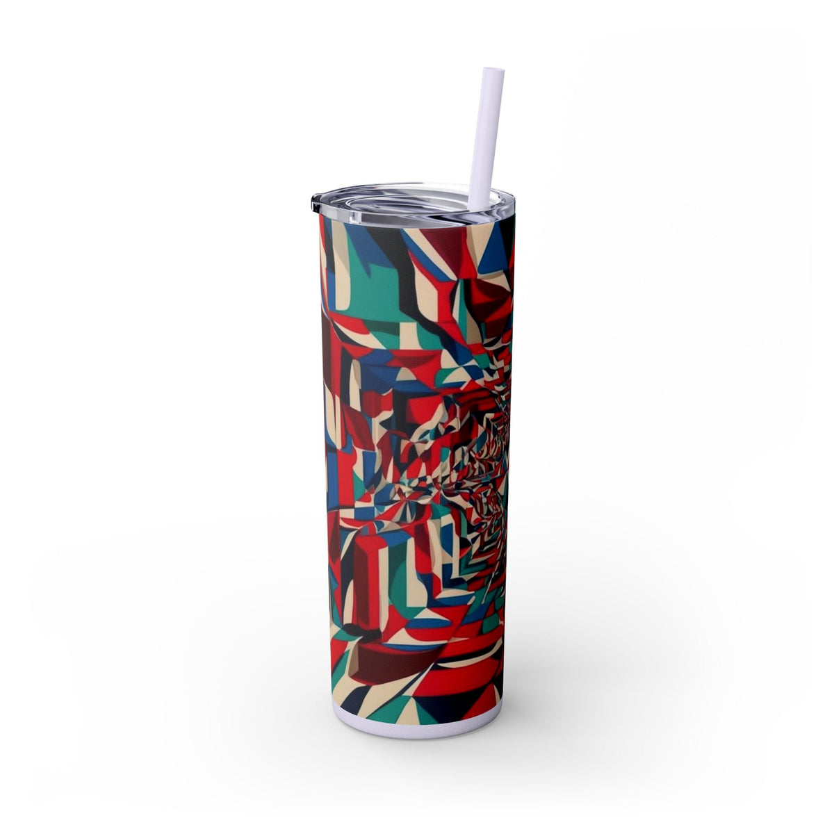 Skinny Tumbler with Straw – 20 oz Stainless Steel Cup