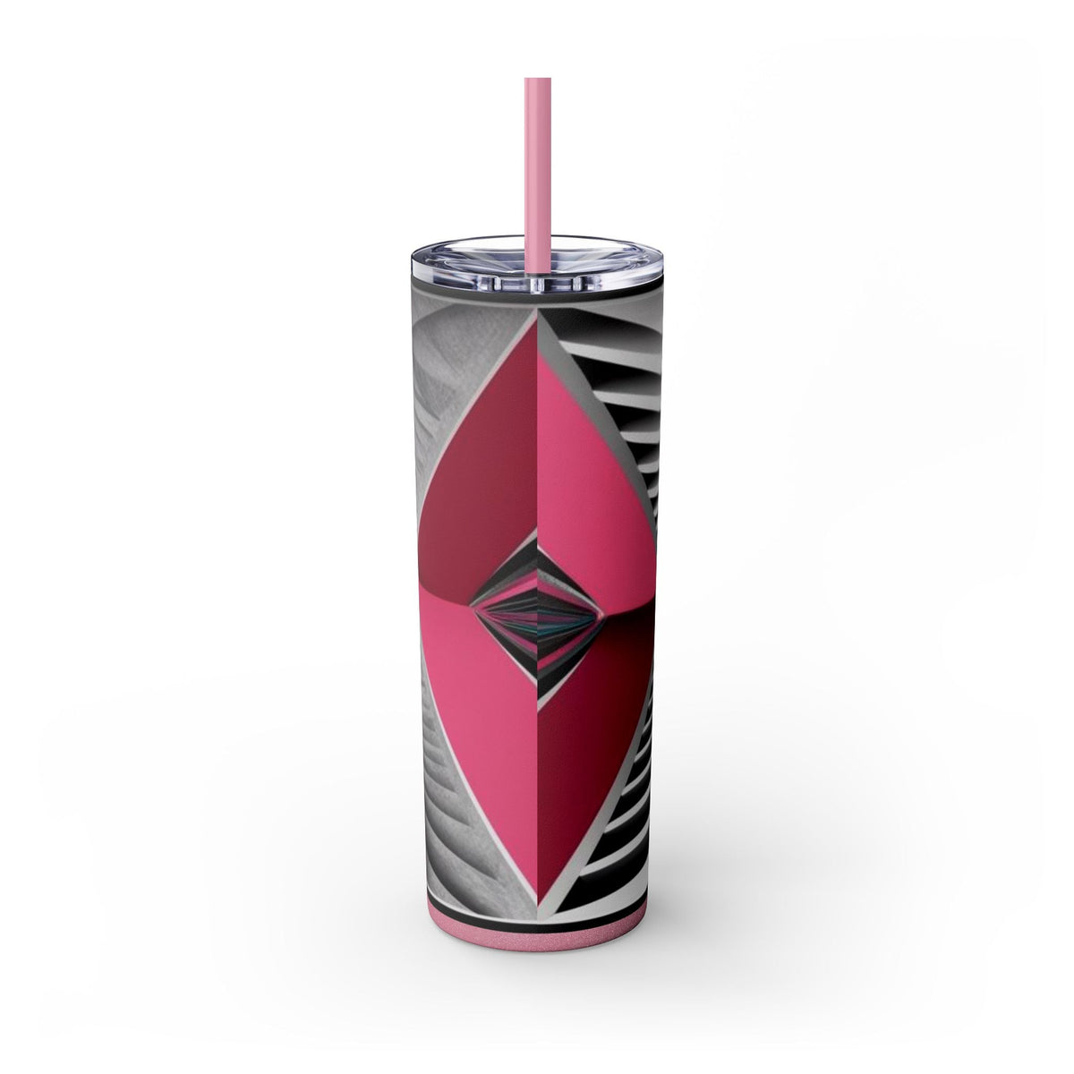 Skinny Tumbler with Straw – 20 oz Stainless Steel Cup