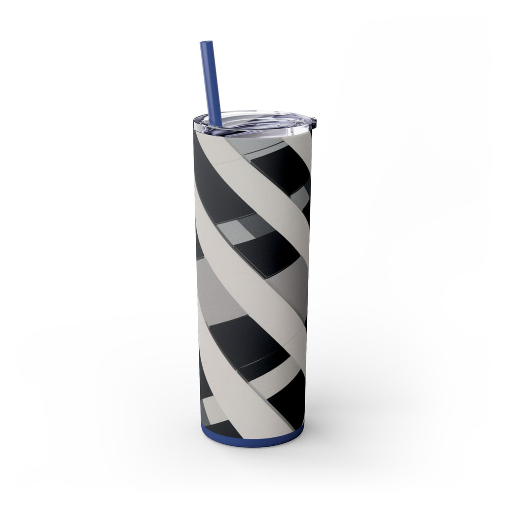 Skinny Tumbler with Straw – 20 oz Stainless Steel Cup