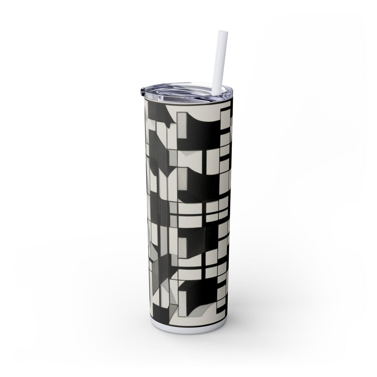 Skinny Tumbler with Straw – 20 oz Stainless Steel Cup