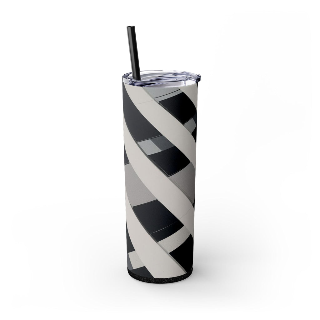 Skinny Tumbler with Straw – 20 oz Stainless Steel Cup