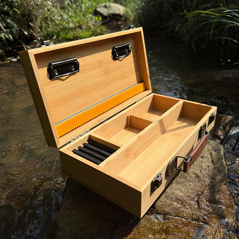 Micro fishing storage box, portable box