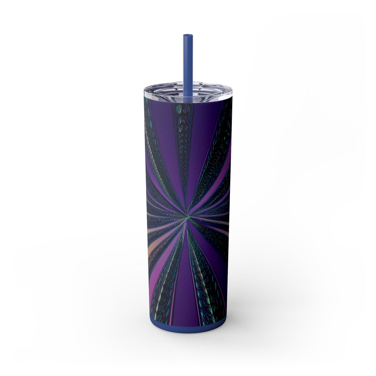 Skinny Tumbler with Straw – 20 oz Stainless Steel Cup