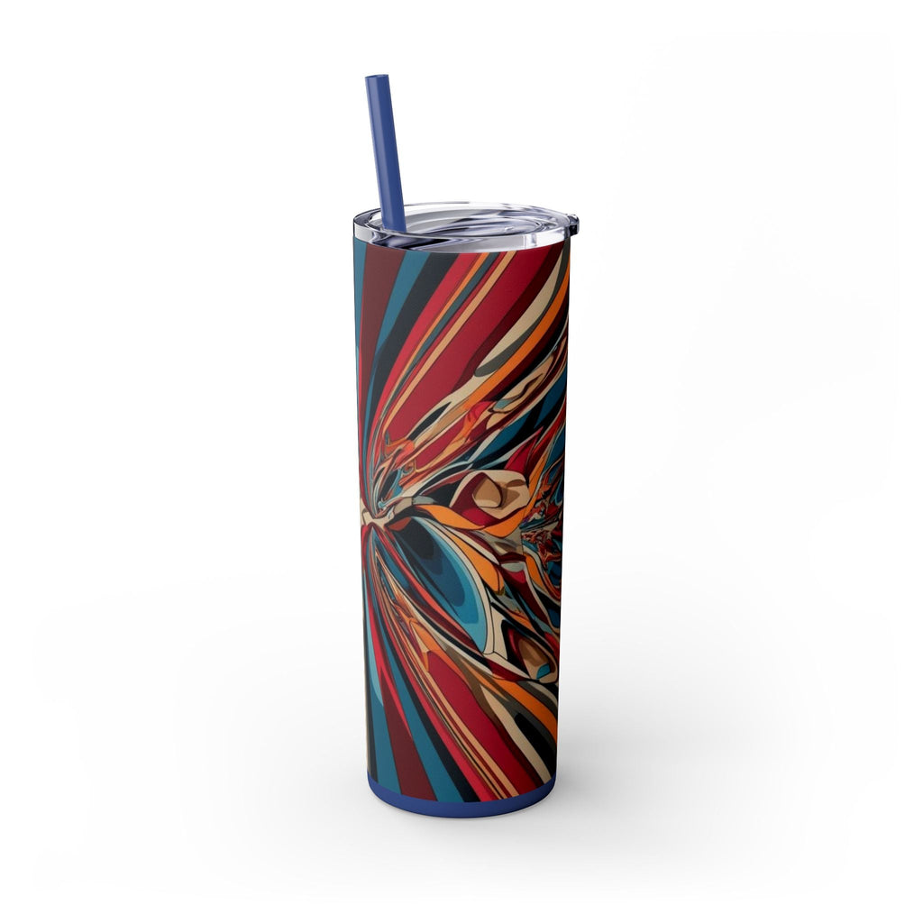 Skinny Tumbler with Straw – 20 oz Stainless Steel Cup