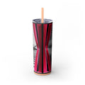 Skinny Tumbler with Straw – 20 oz Stainless Steel Cup